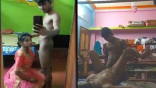 Desi newly married couple fucking mms video